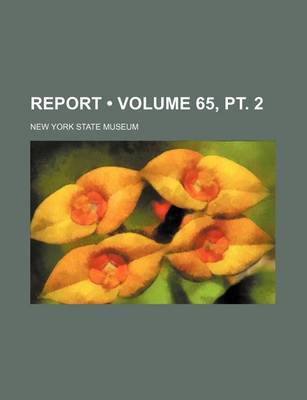 Book cover for Report (Volume 65, PT. 2)