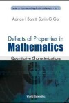 Book cover for Defects Of Properties In Mathematics: Quantitative Characterizations