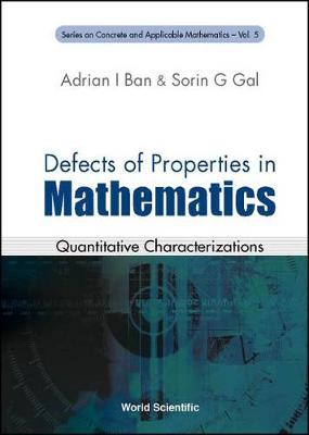 Cover of Defects Of Properties In Mathematics: Quantitative Characterizations
