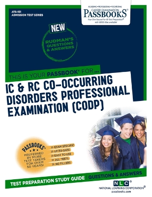 Book cover for IC & Rc Co-Occurring Disorders Professional Examination (Ats-151)