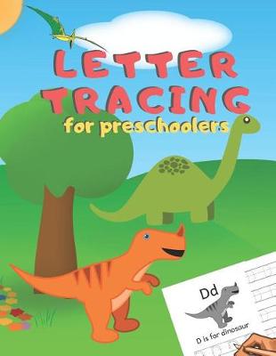 Book cover for Letter Tracing for Preschoolers