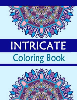 Book cover for Intricate Coloring Book