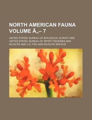 Book cover for North American Fauna Volume a - 7