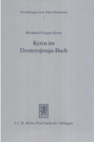 Cover of Kyros Im Deuterojesaja-Buch