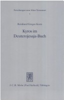 Cover of Kyros Im Deuterojesaja-Buch