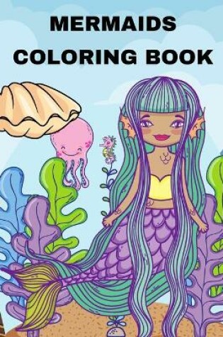 Cover of Mermaids coloring book