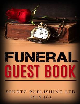 Book cover for Funeral Guest Book