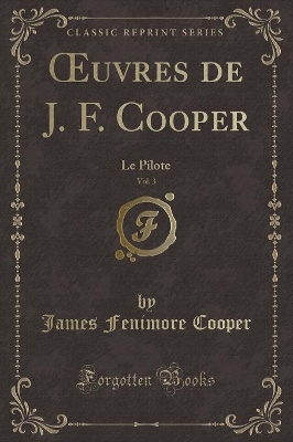 Book cover for Oeuvres de J. F. Cooper, Vol. 3