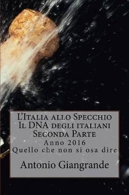 Book cover for L'Italia Allo Specchio Il DNA Degli Italiani Seconda Parte