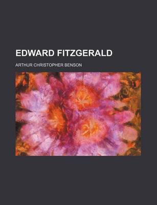 Book cover for Edward Fitzgerald