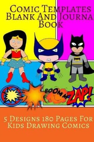 Cover of Comic Template Blank And Journal Book