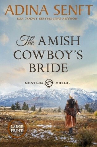 Cover of The Amish Cowboy's Bride (Large Print)