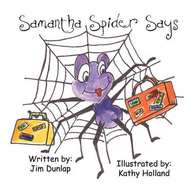 Book cover for Samantha Spider Says