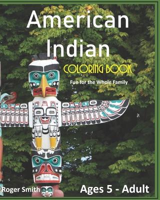 Book cover for American Indian Coloring Book