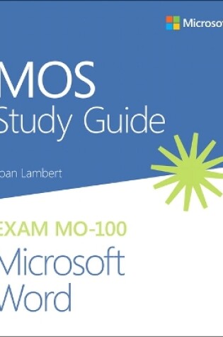 Cover of MOS Study Guide for Microsoft Word Exam MO-100