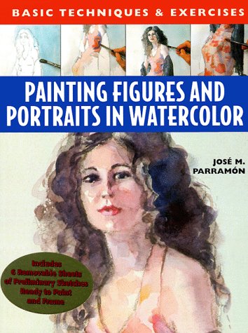 Book cover for Painting Figures and Portraits in Watercolor