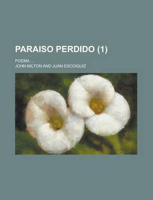 Book cover for Paraiso Perdido (1); Poema