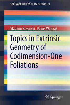 Book cover for Topics in Extrinsic Geometry of Codimension-One Foliations