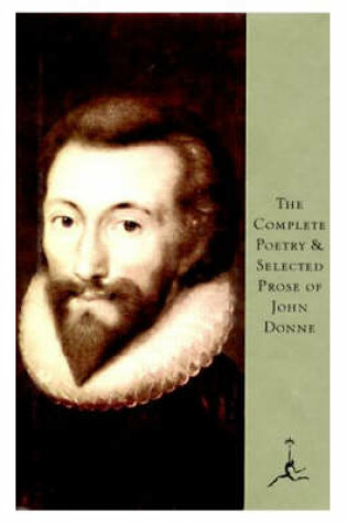 Cover of Complete Poetry and Selected Prose of J. Donne
