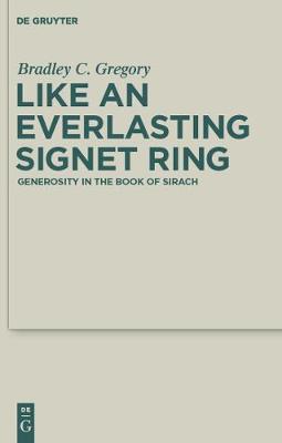 Book cover for Like an Everlasting Signet Ring