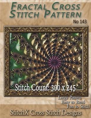 Book cover for Fractal Cross Stitch Pattern No. 143