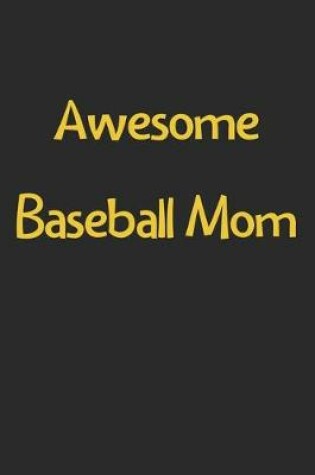 Cover of Awesome Baseball Mom