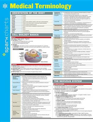 Cover of Medical Terminology SparkCharts