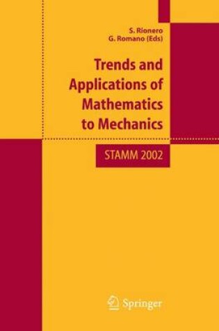 Cover of Trends and Applications of Mathematics to Mechanics