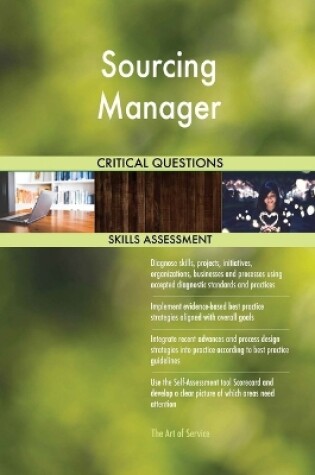 Cover of Sourcing Manager Critical Questions Skills Assessment