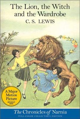 Book cover for The Lion, the Witch, and the Wardrobe