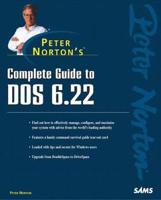 Book cover for Peter Norton's Complete Guide to DOS 6.22