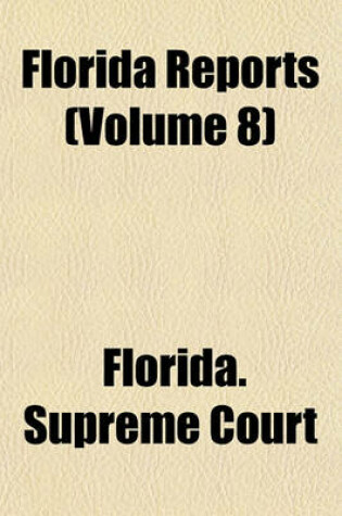 Cover of Cases Adjudicated Volume 8