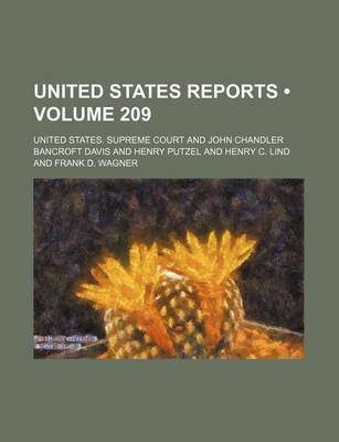 Book cover for United States Reports (Volume 209)