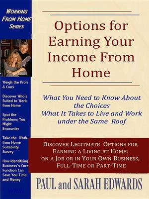 Book cover for Options for Earning Your Income from Home