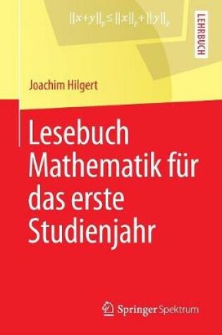 Cover of Lesebuch Mathematik Fur Das Erste Studienjahr