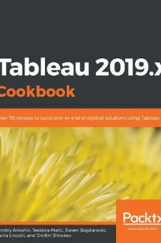 Cover of Tableau 2019.x Cookbook