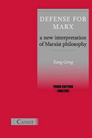 Cover of Defense for Marx