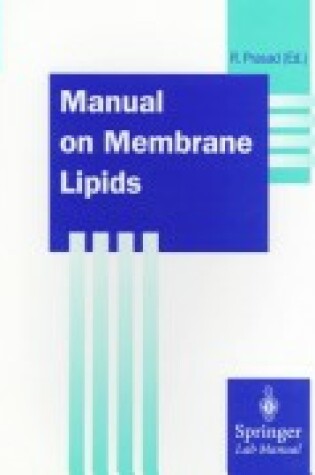 Cover of Manual on Membrane Lipids