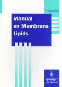 Cover of Manual on Membrane Lipids