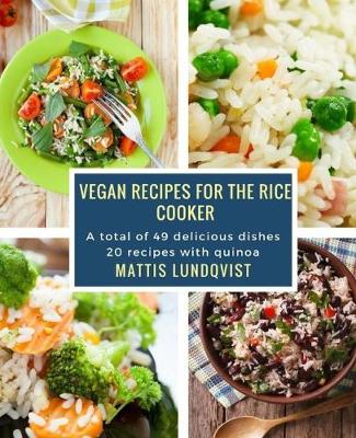 Book cover for Vegan recipes for the rice cooker