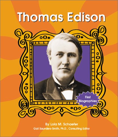 Book cover for Thomas Edison