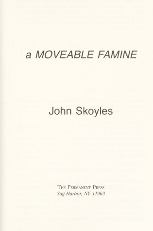 Cover of A Moveable Famine