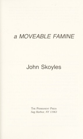 Book cover for A Moveable Famine