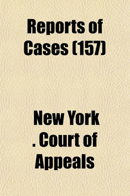 Book cover for Reports of Cases (Volume 157)