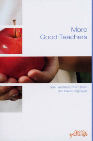 Cover of More Good Teachers