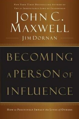 Cover of Becoming a Person of Influence