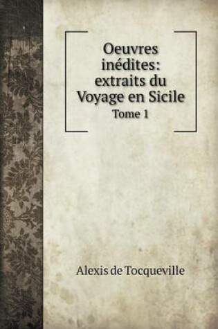 Cover of Oeuvres Inedites