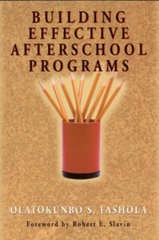 Cover of Building Effective Afterschool Programs