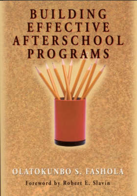 Book cover for Building Effective Afterschool Programs