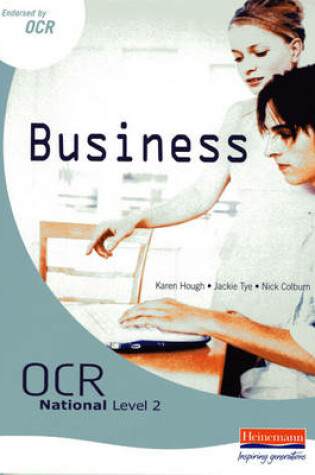 Cover of OCR National Level 2 in Business Student Book